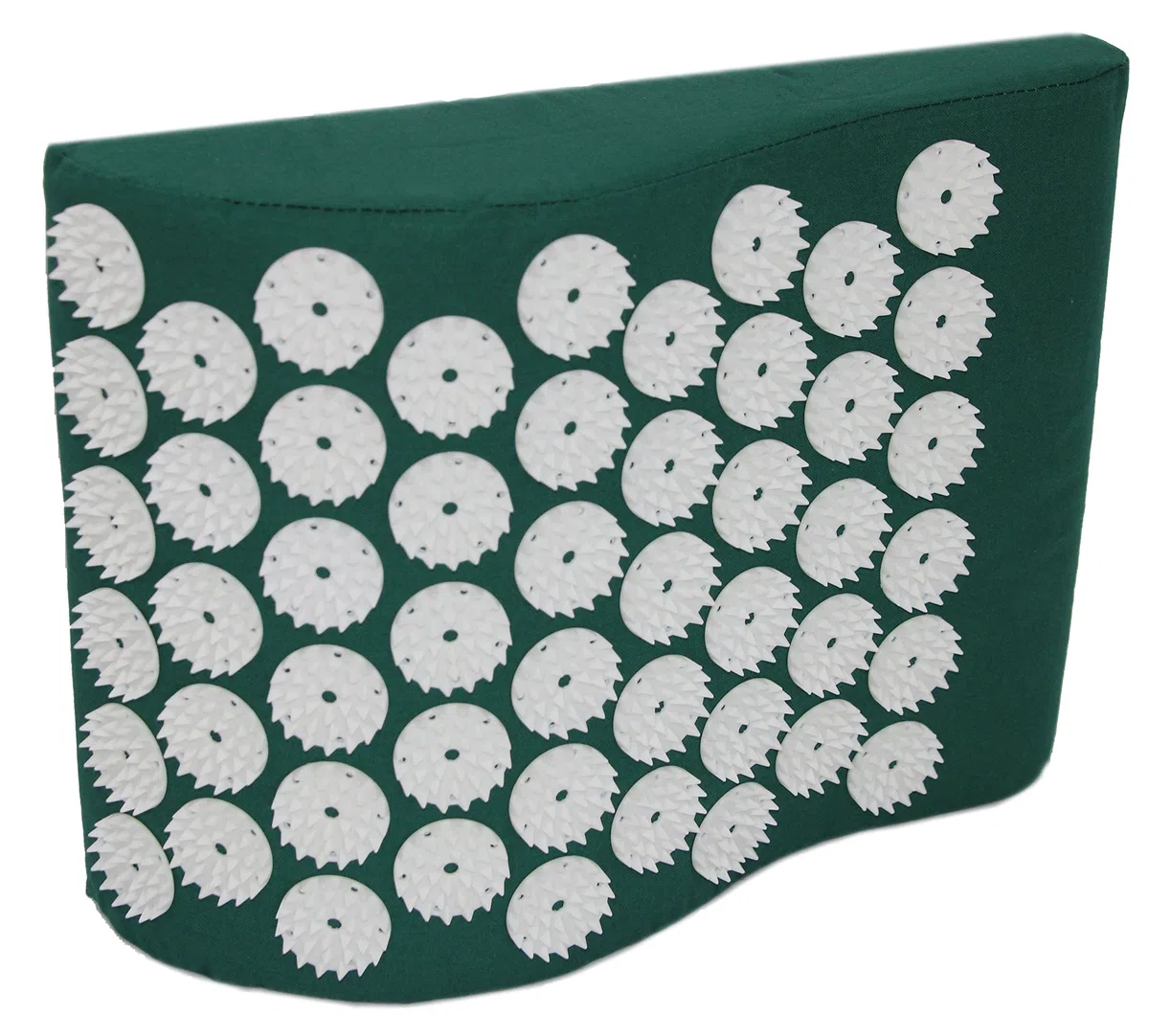 Coussin d'acupression de qualité supérieure – Avec des pointes – Pour se détendre la nuque et trouver la paix – Vert – Écologique – 31 x 23 cm