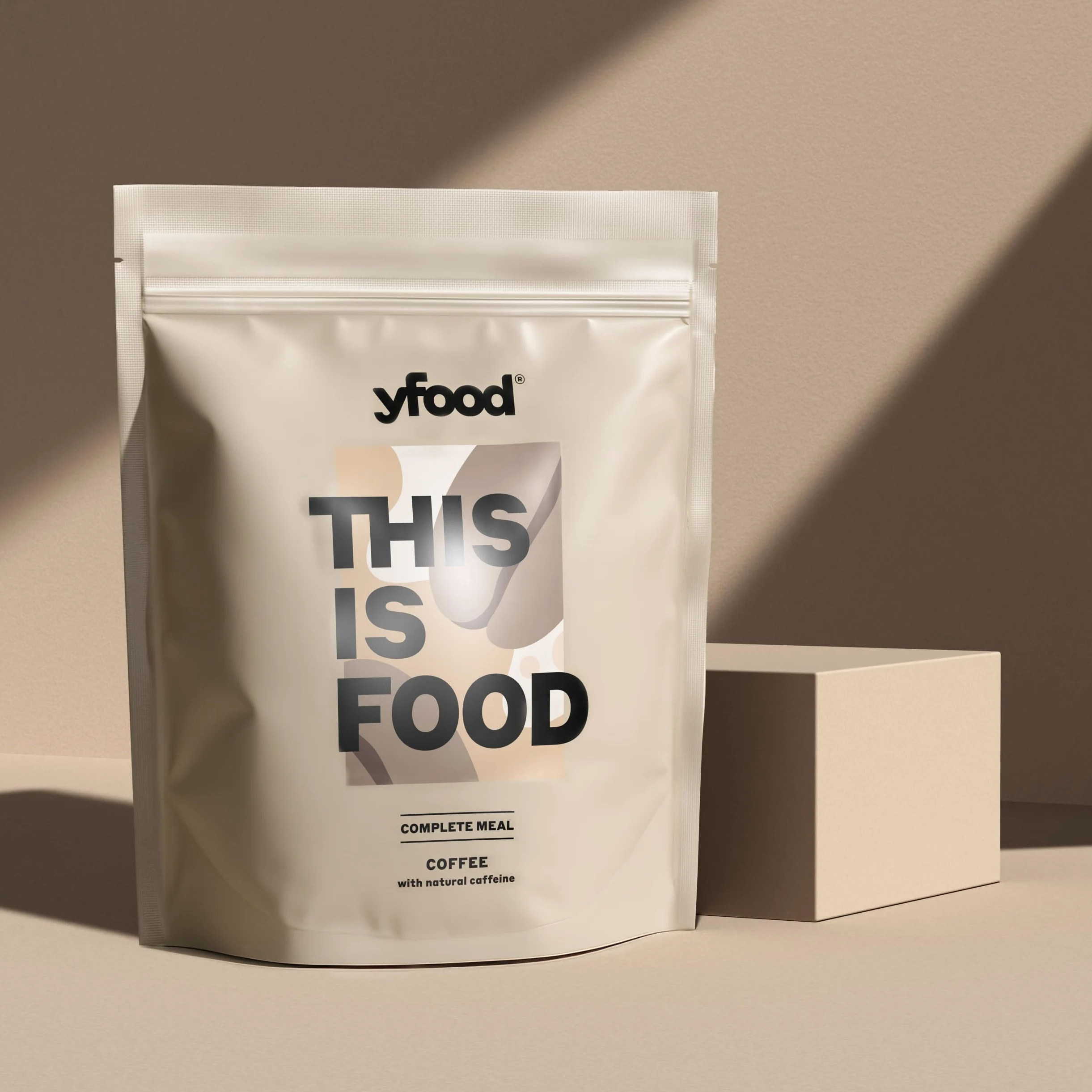 yfood Poudre Coffee, délicieux repas à boire à emporter en poudre, 25 g de protéines, 12 repas, 26 vitamines et minéraux, goût café