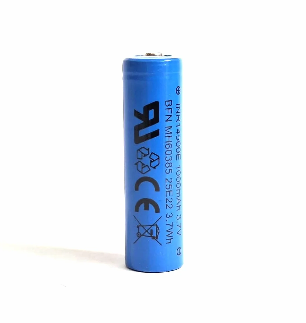 Enerpower Batterie de rechange pour brosse à dents Braun 1000 mAh compatible iO 2, 3, 4, 5, 6, 7, 8,9, 10 & N/9N avec tétine (bouton)