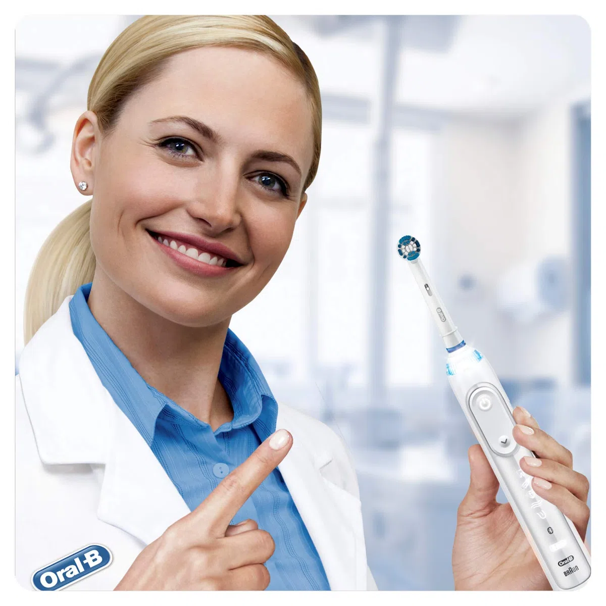 ORAL-B POWER Brosse à Dents Électrique Genius Professional Care pour Dents Sensibles