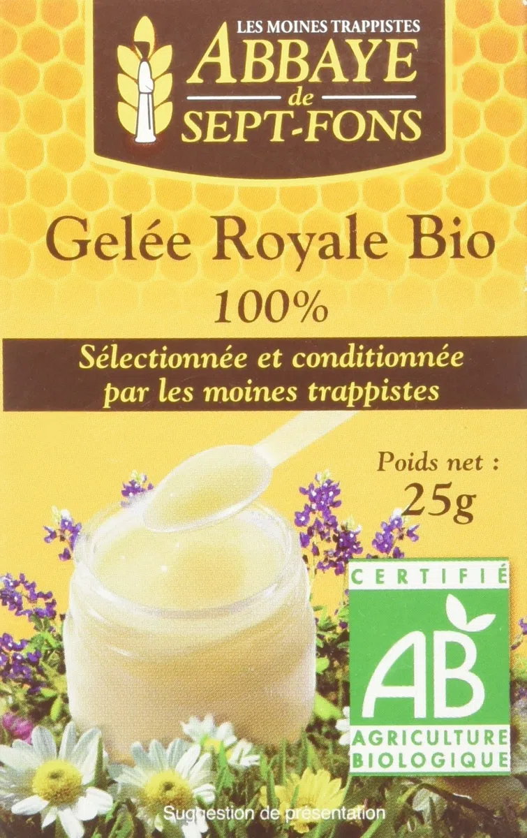 Gelée Royale Bio Non Congelée 25 g