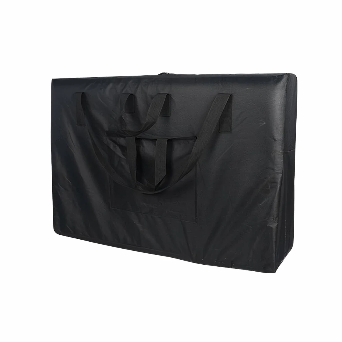 Sac de transport pour lit de massage pliable en tissu Oxford 600D imperméable, sac à bandoulière portable pour table de spa pour lit de massage 90 x 62 x 18 cm (noir)