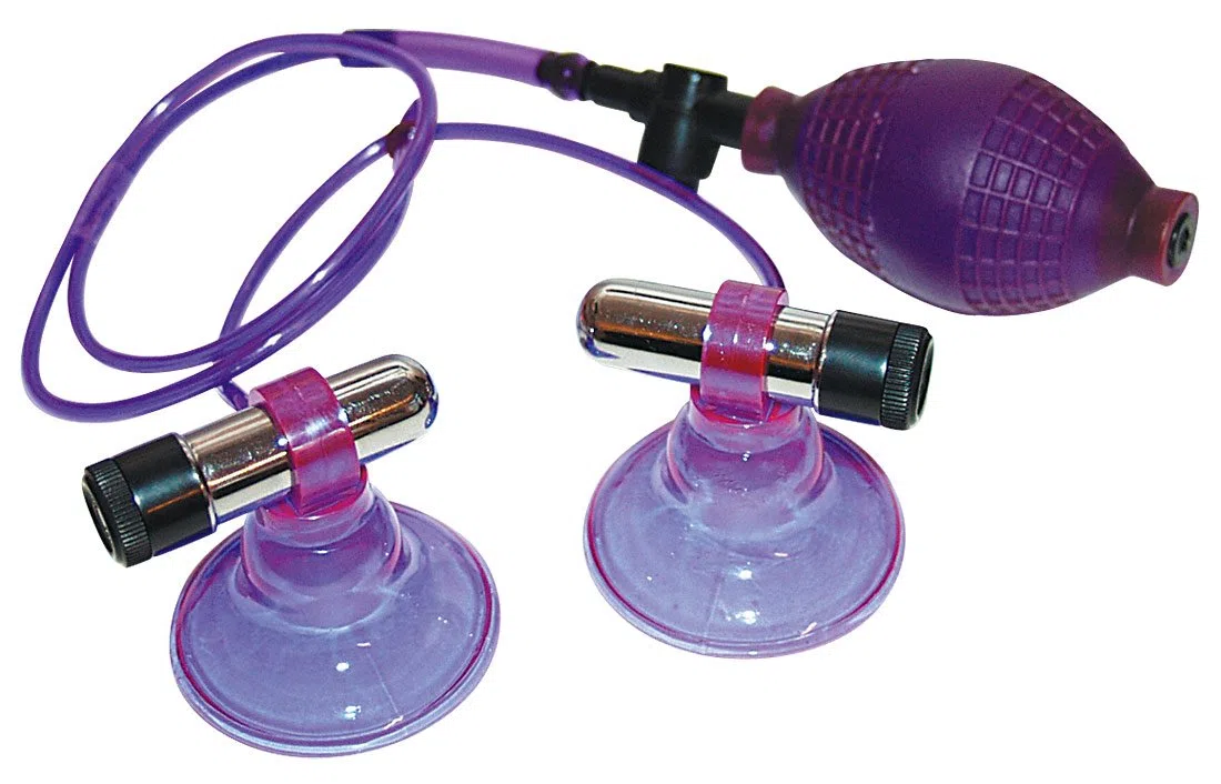 You2Toys Pompe à Vide pour Mamelons avec Vibrateur Intégré