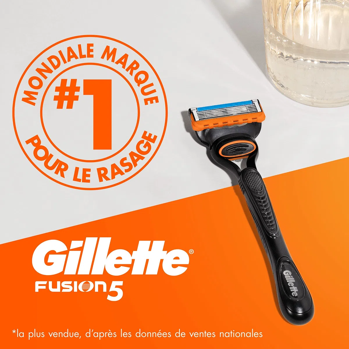 Gillette Fusion5 Recharges De Lames De Rasoir Pour Homme, 11 Recharges De Lames, Optimisées Pour Suivre Les Contours Du Visage, Avec Cinq Lames Anti-Friction Pour Un Rasage De Près
