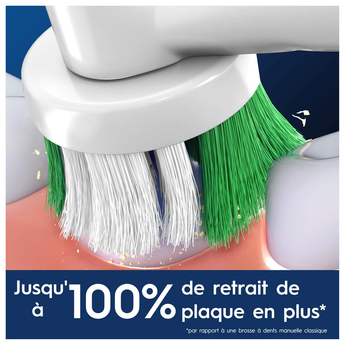 Oral-B Brossettes de Rechange Précision Clean, lot de 12, Blanches – Recharges Brosse à Dents Électrique Pro, Filaments Conçus pour un Nettoyage Précis et Doux sur les Gencives, en Carton