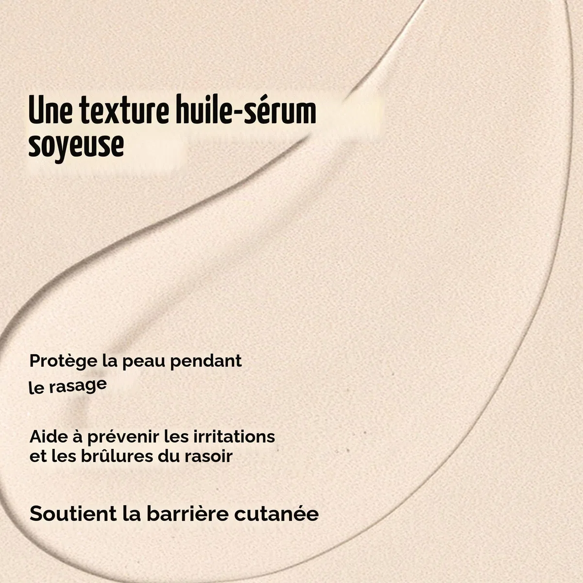eos Cashmere Shave Oil - Huile de rasage hydratante rose champagne - Avec beurre de karité et glycérine - Pour peaux sensibles - 177 ml / 6 fl oz