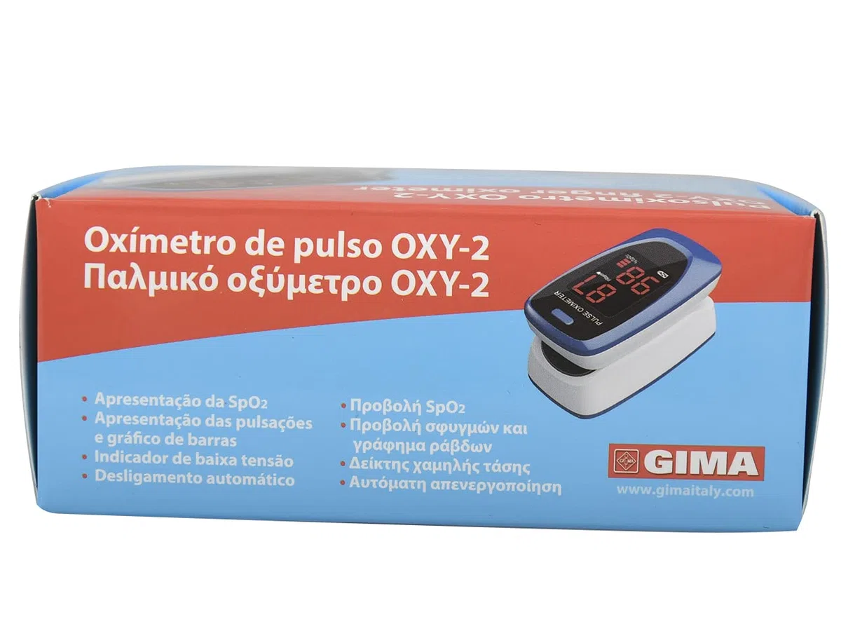 GIMA 35072 Oxymètre du doigt pour SPO2 et Evolution d'une évaluation d'impulsion