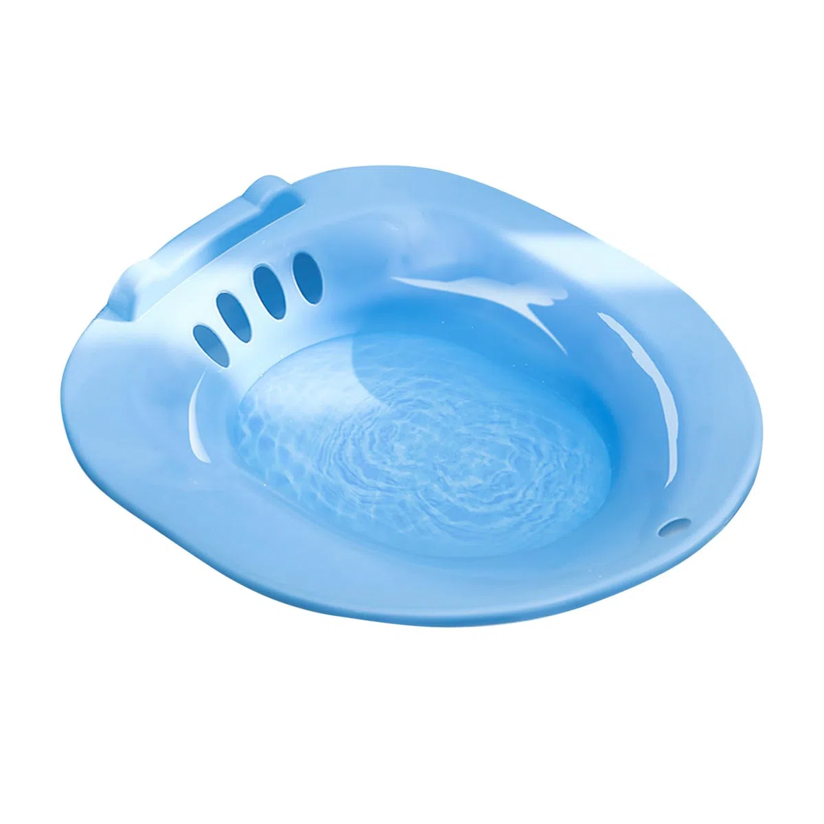 Baignoire de sitz Pliable pour Les Toilettes, bassin de Bain Sitz Portable pour trempage par siège pour Les Toilettes baignoires périnéales pour Un soulagement hémorroïdal