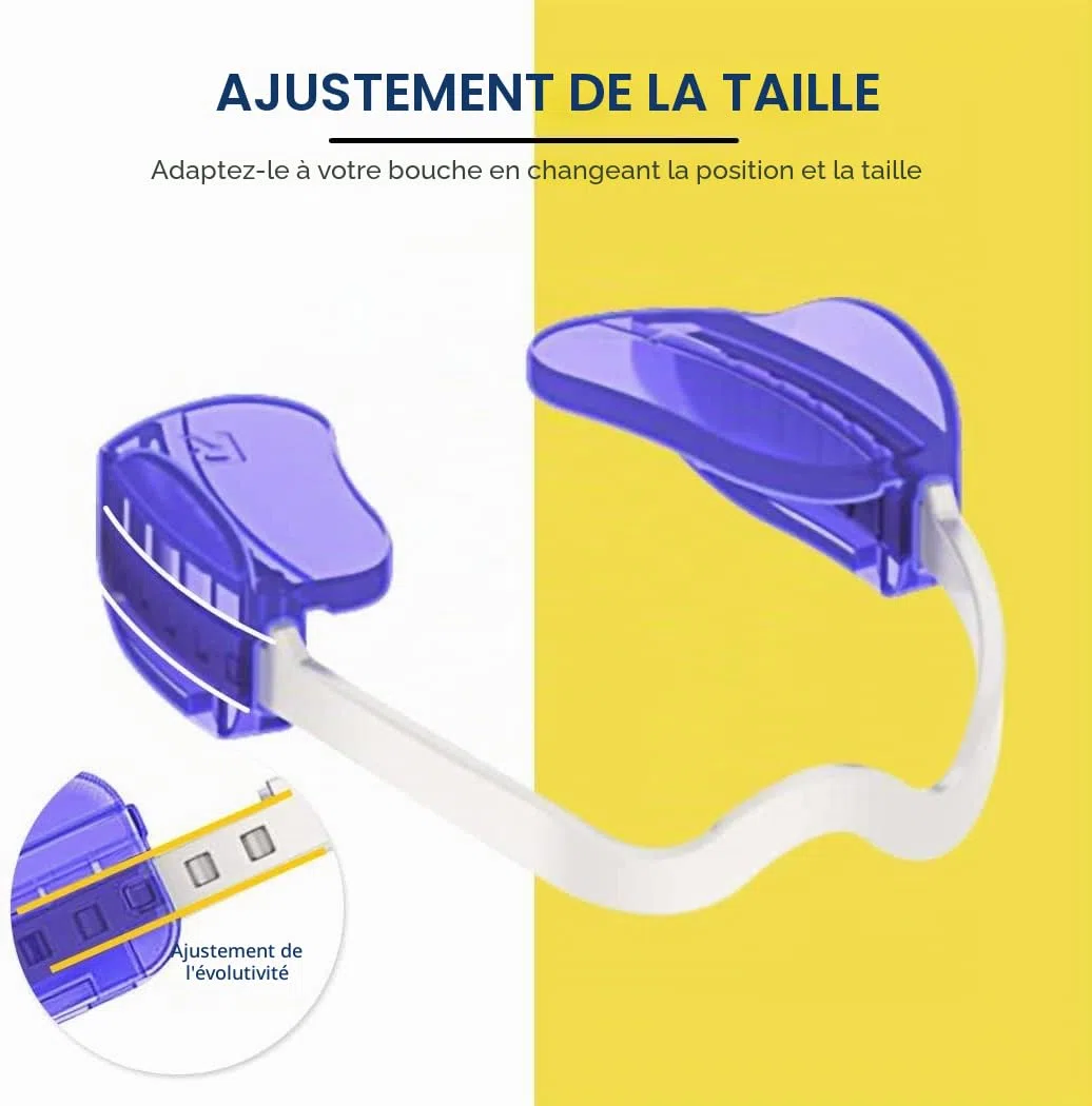 KOHEEL Gouttiere Dentaire Protège dents, stoppe le bruxisme, Pas d'ébullition nécessaire, élimine le grincement des dents, Taille ajustable (2 pièces)