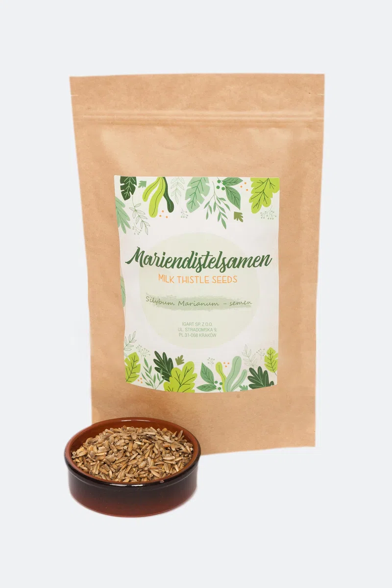 Graines de Chardon-Marie Entières 2.5kg | Chardon-Marie Naturel | Graines de Chardon-Marie | Thé | Thé de Chardon-Marie | Chardon-Marie | Silybum Marianum | Tisane d'Herbes