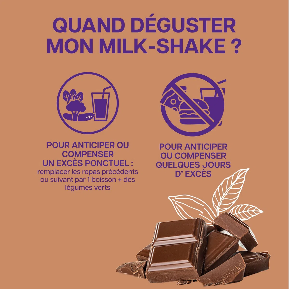 MILICAL Milk-Shake Hyper-Protéiné | 14 portions | Perte de Poids | Faible en Calories (Chocolat)