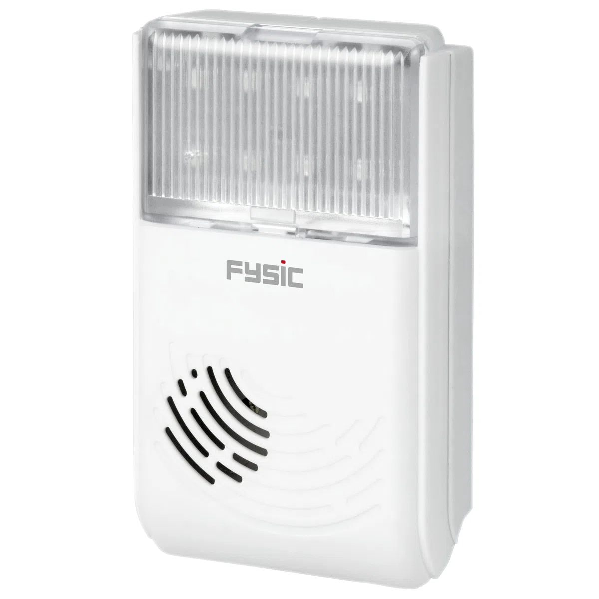 Fysic FD-35 Amplificateur de sonnerie de téléphone avec sonnerie extra forte et lumière flash - Amplificateur de sonnette - Blanc