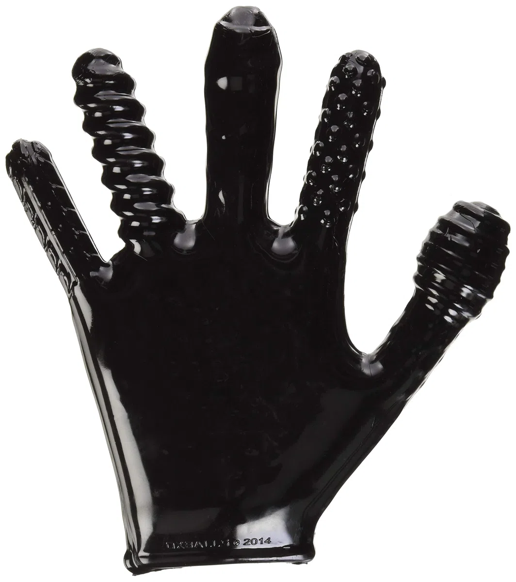 Oxballs Gant Doigtier Finger Fuck Noir Taille Unique