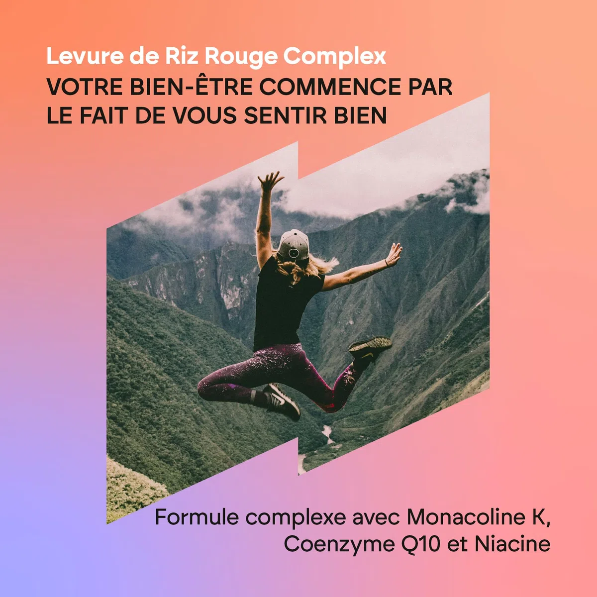 LEVURE DE RIZ ROUGE 2,9mg Monacoline K + Q10 + Vit C E - Levure de riz rouge - 90 Gélules Vegetales Nutralie