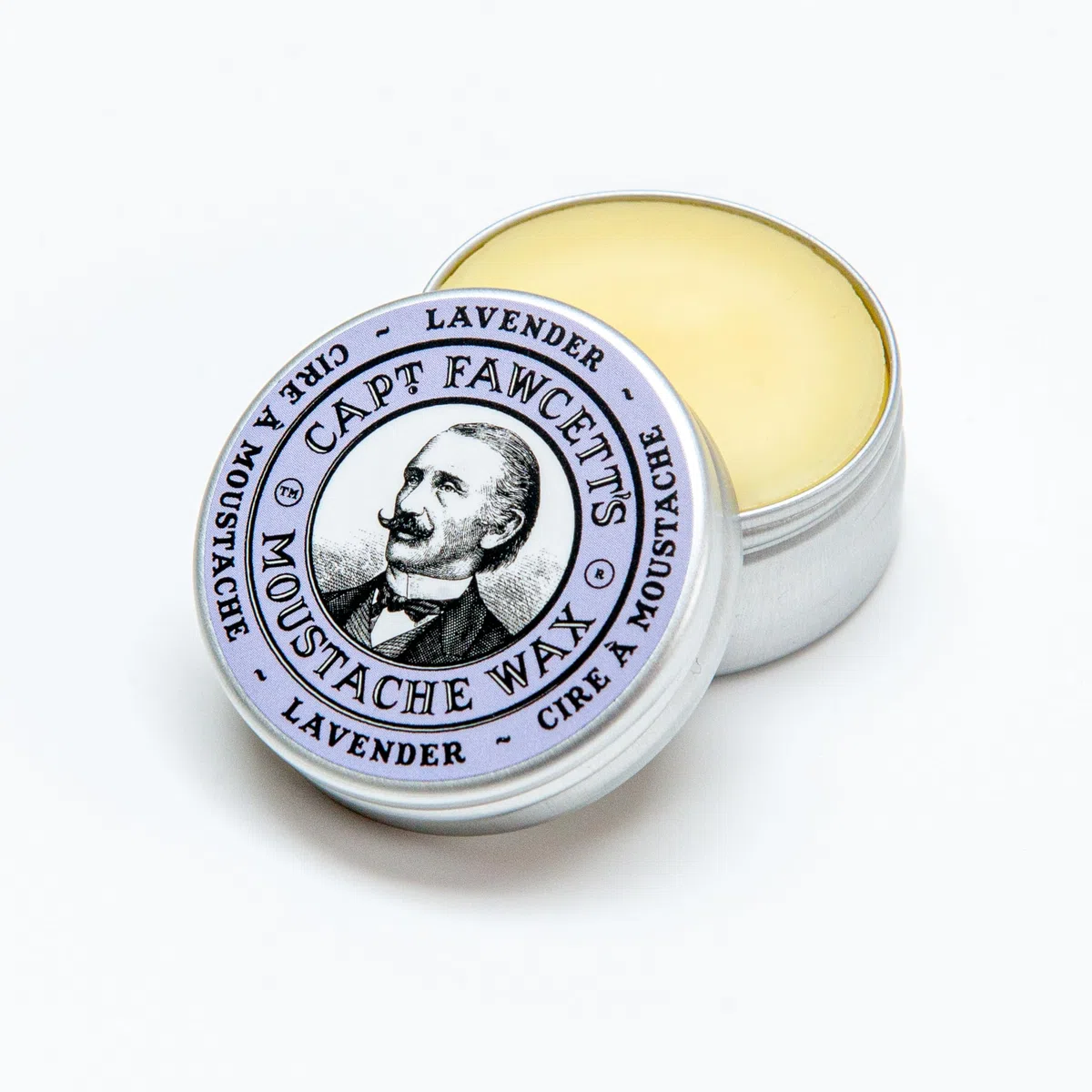 Captain Fawcett Coffret Moustache Cire Lavande & Peigne Captain Fawcett 500 g