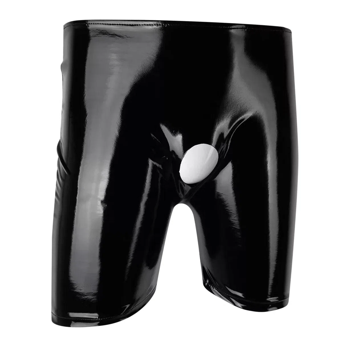 Sous-vêtements en maille pour homme, goût cuir doux, sous-vêtements, shorts, pantalons, pantalons en latex rouge