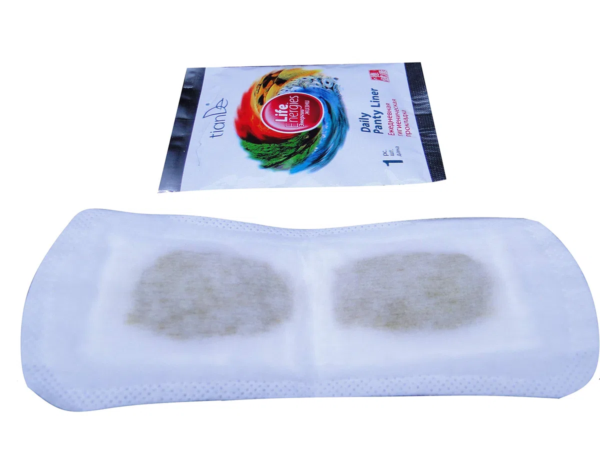 Jour Semelle Hygiénique Comprime"Vital Energy", avec Herbes, TianDe 63601, Paquet d'Épargne 5x1Un.Grand Membrane de Réglage Assure la Protection et le Confort TianDe 1un