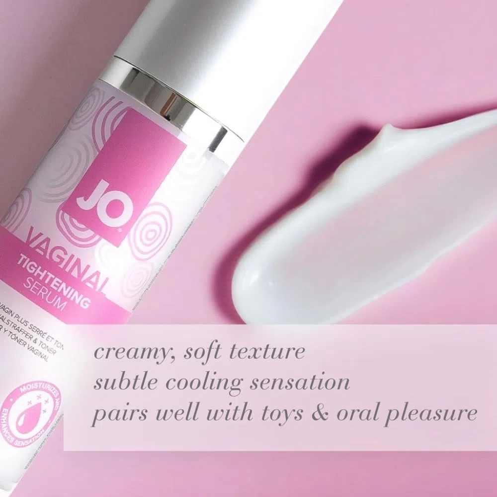 System JO Serreuse vaginale sérique tonique vaginal et crème de serrer le corps Transparent Taille Unique