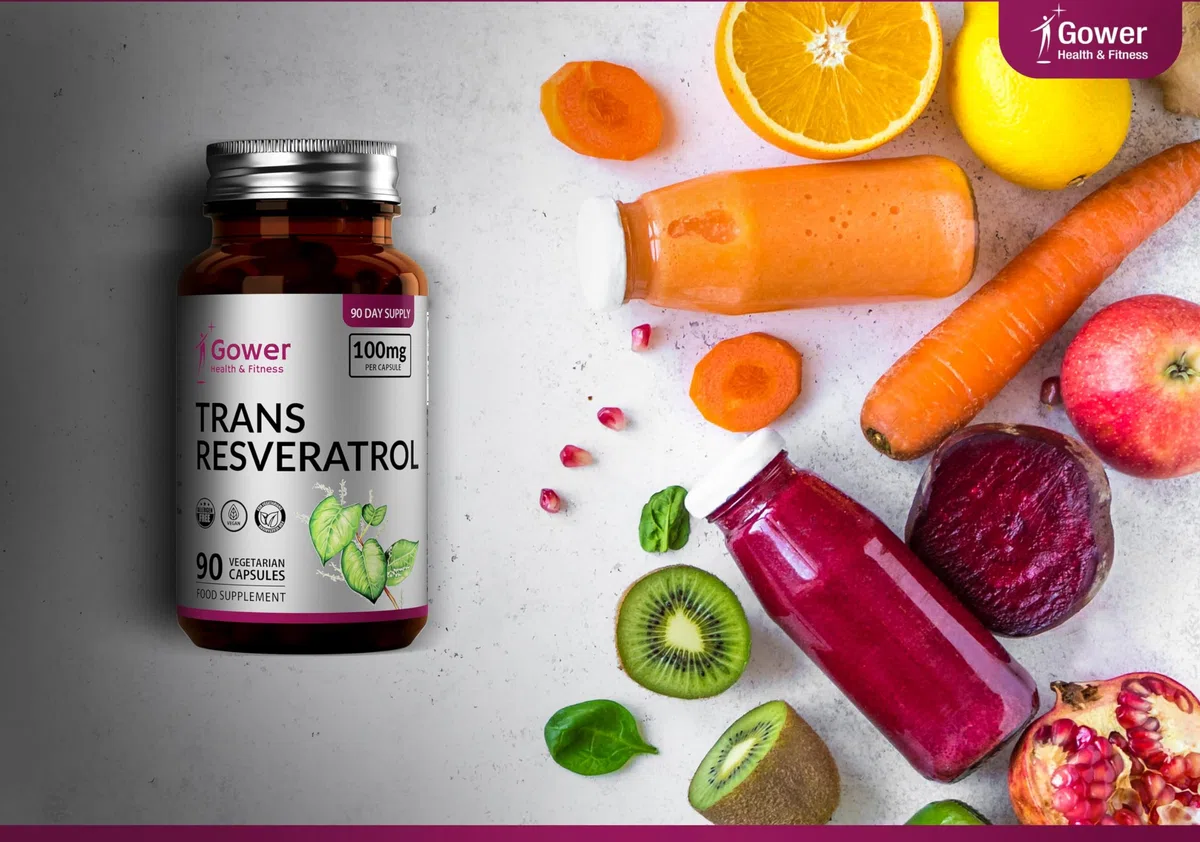GH Resveratrol | 90 Supplément de Resvératrol Haute Concentration - 100 mg de Trans Resveratrol par Portion | Antioxydant à base de Renouée du Japon | Ni OGM Ni Allergènes | Fabriqué au Royaume-Uni