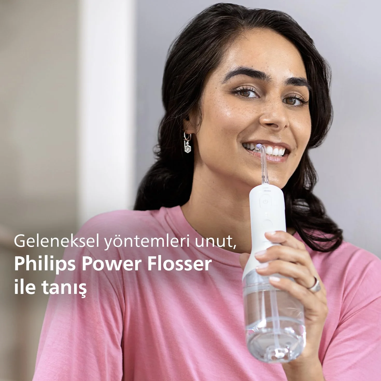 Lot de deux canules F3 Quad Stream de jet dentaire Philips Sonicare : accessoire pour jet dentaire compatible avec l'appareil sans fil Philips Sonicare Power Flosser (modèle HX3062/00)