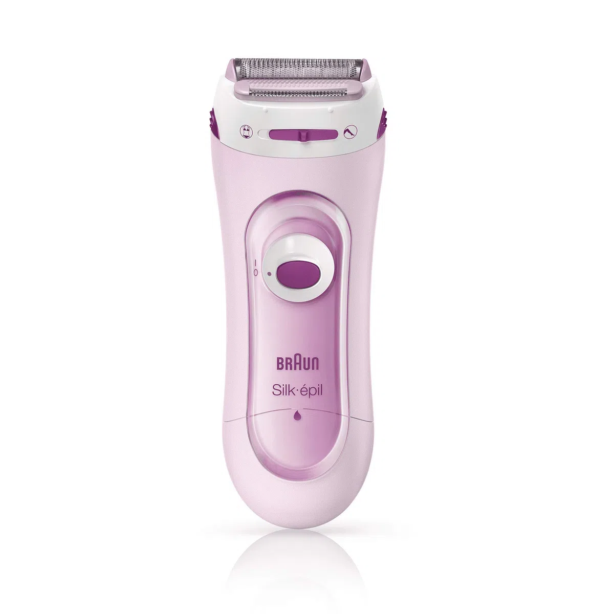 Braun Silk-épil Lady Shaver Rasoir Électrique Et Tondeuse Femme Sans Fil Rose, Accessoire Tondeuse pour le Maillot et les Zones Sensibles, 5-100
