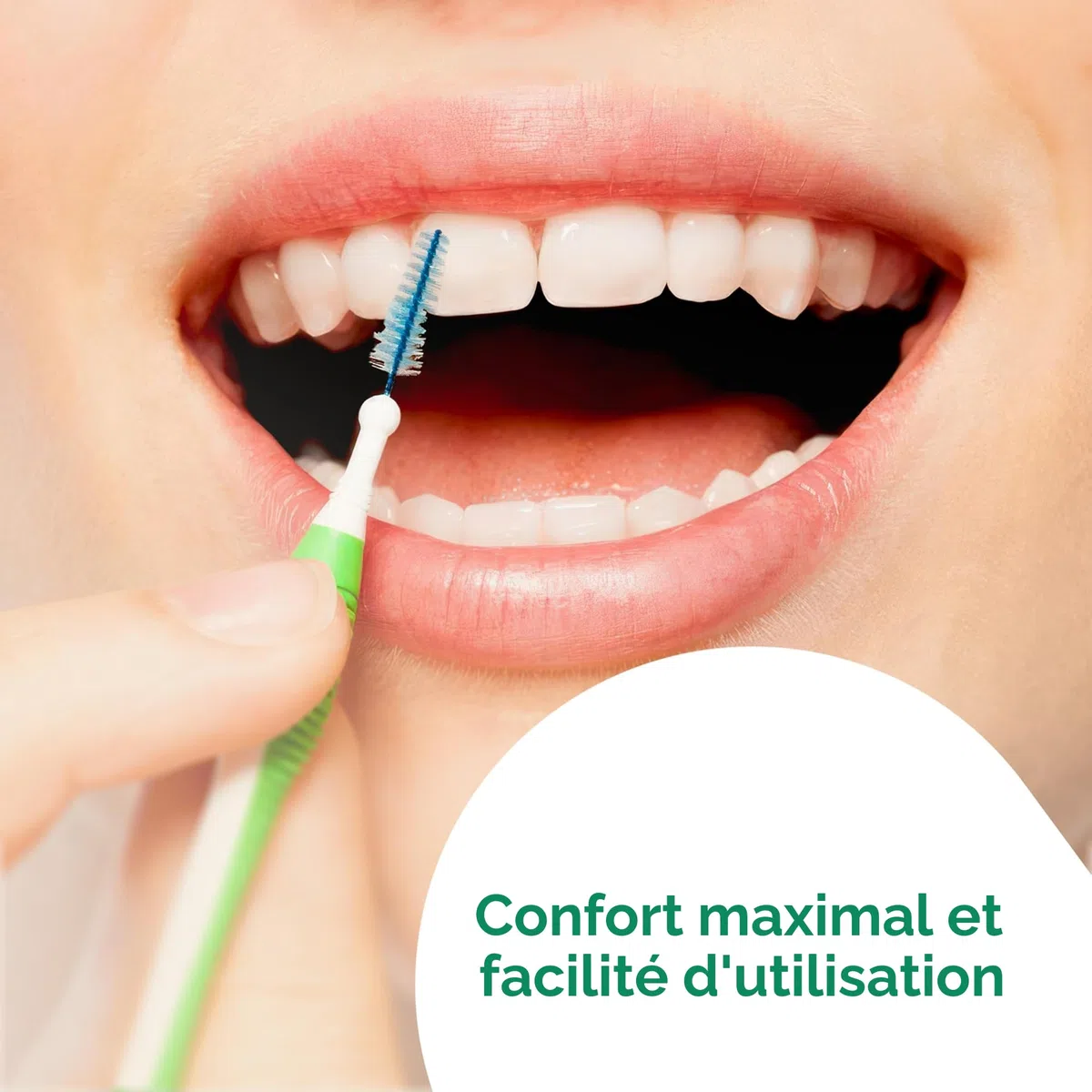 GUM TRAV-LER brossettes interdentaires | nettoyage en profondeur entre les dents | manche pliable | élimination de la plaque dentaire | 1.6mm, ISO 5 | Taille L | Lot de 3x6 (+ 1 échantillon gratuit)