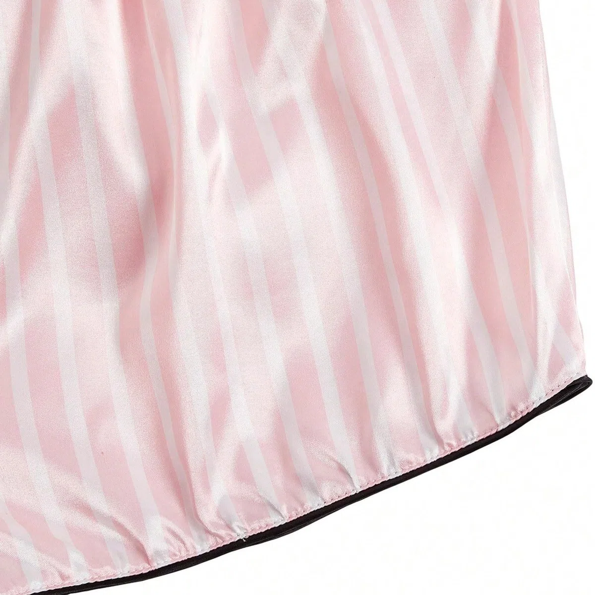WWricotta Pyjama Soie Satin Femme uni Manches Courtes Short Boutons Ensemble Nuit