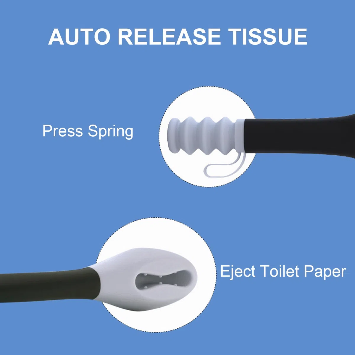 Aides de toilette pour l'essuyage - Longue portée - Aide à l'essuyage des fesses - Aide à l'essuyage confortable - Lingettes humidifiées - Longue poignée pour personnes âgées, femmes enceintes