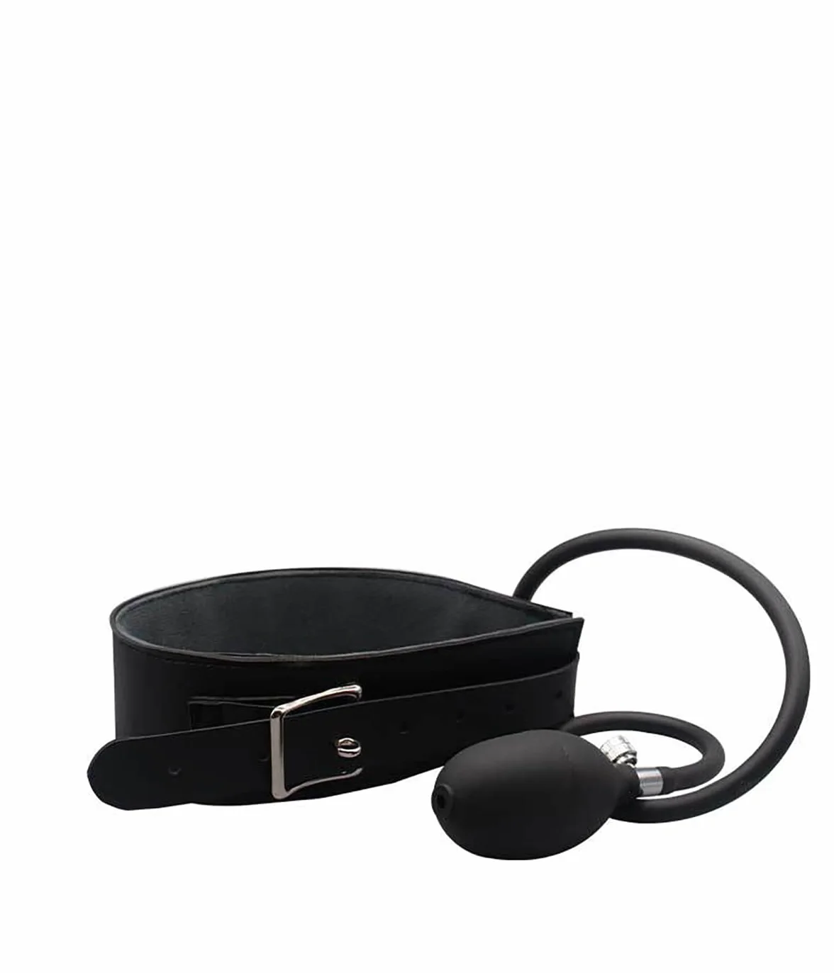 Collier Gonflable Fun pour BDSM – Collier de Jeu de Rôle Ajustable pour Hommes et Femmes – Jouet de Contrainte Réglable pour Adultes
