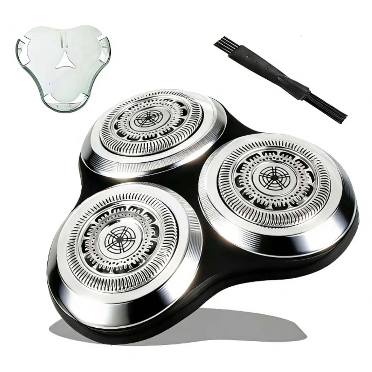 Tête de rasage de remplacement complète pour série 9000, tête de rasage SH90 compatible avec S9911 S9731 S9711 S9511 S9111 S9031 S9988 (argent)