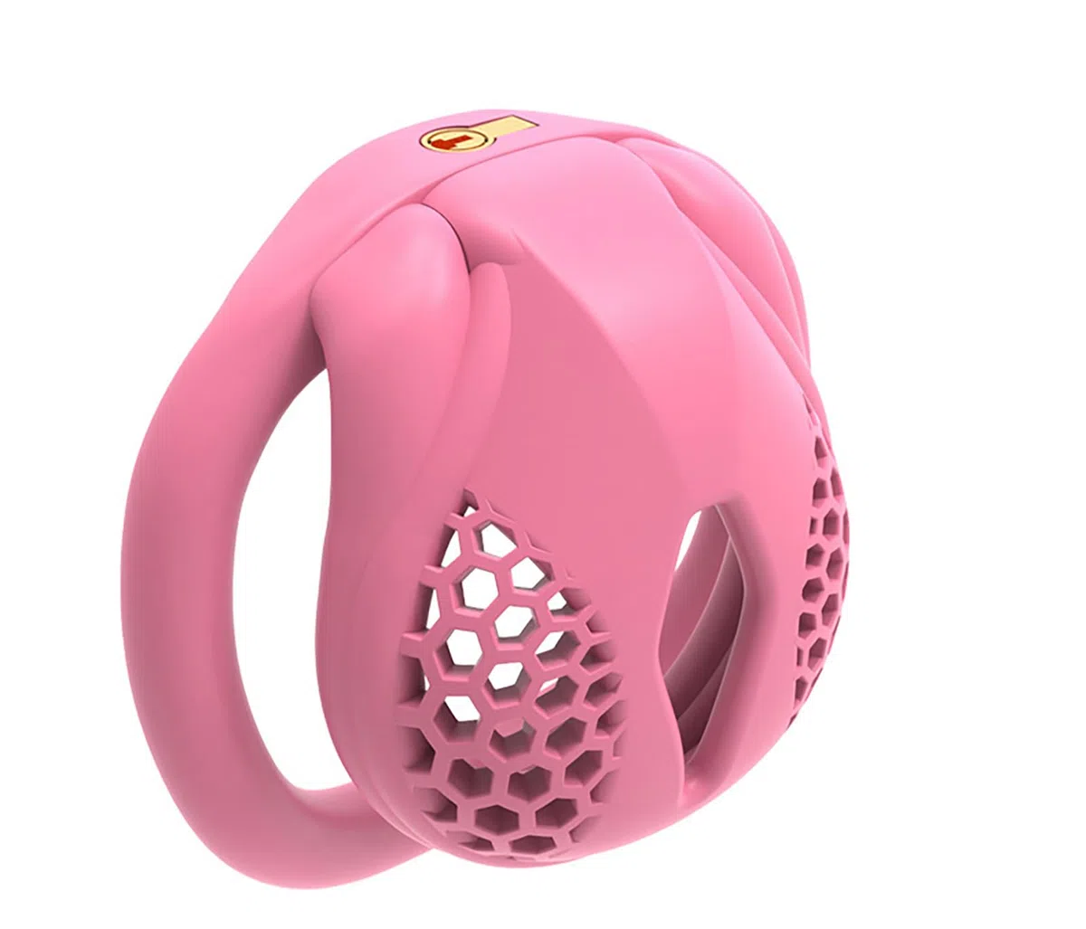 Sissy Cage De Chasteté Homme Petite Chastity Cage Men Pour Pénis Punition D'esclave Sextoyse Couple Plaisir (Ultramicro,Bent Ring)