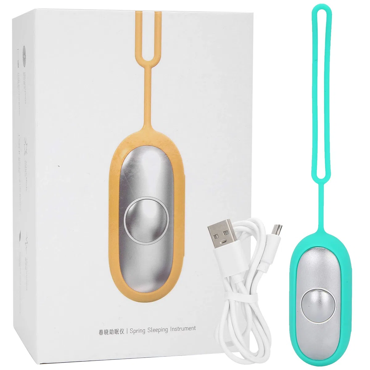BigKing Appareil d'aide au sommeil, transport calme pour adultes, solution d'insomnie à micro-courants rechargeable par USB, aide au sommeil portable pour améliorer le sommeil