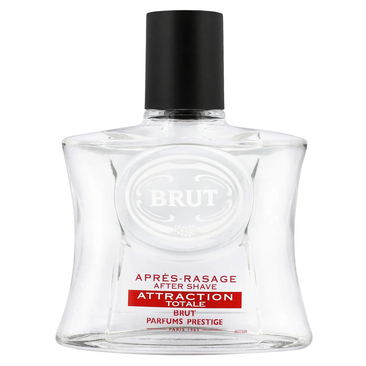 Brut Attraction Totale Après Rasage Homme Parfum Elégant et Boisé Flacon (Lot de 4 x 100 ml)
