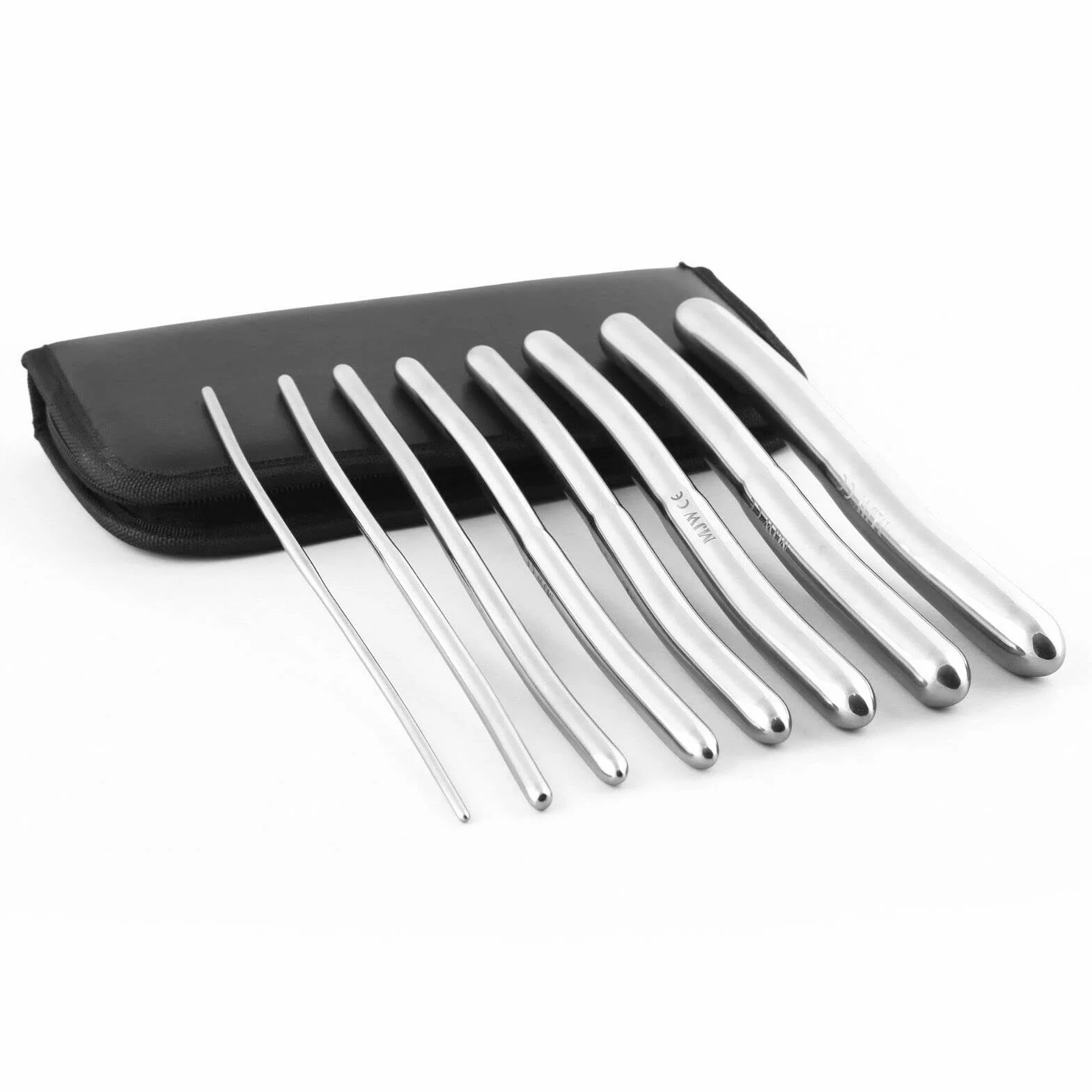 Hegar utérin dilatateur / urétral hegar dilator Sounds Set 8 PCS Double fin de gynécologie