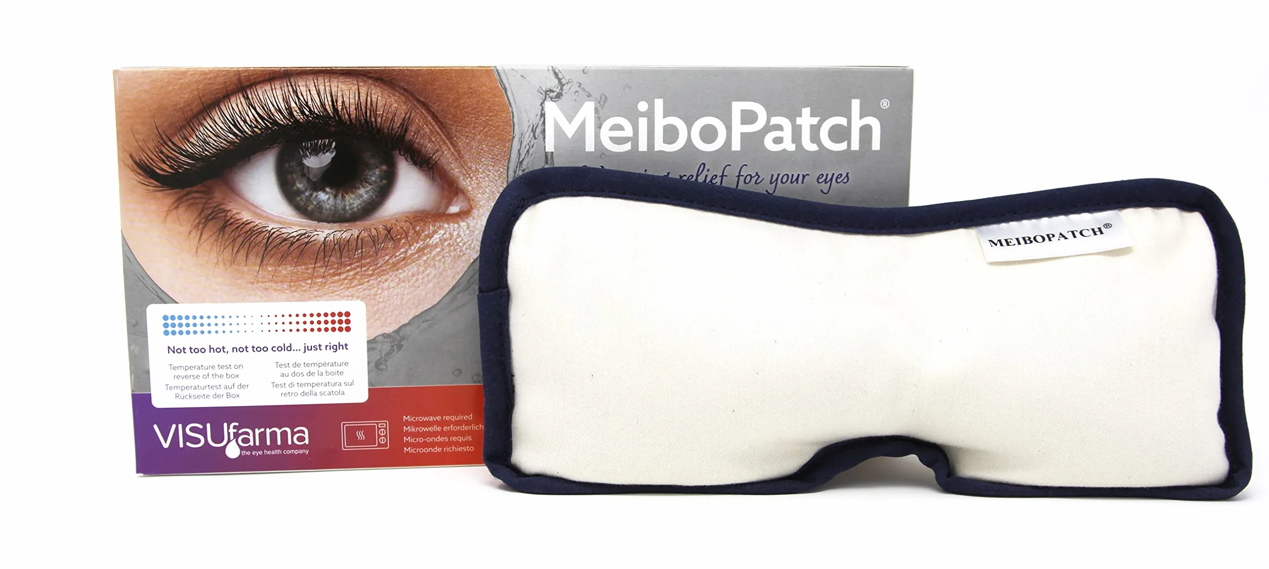 VISUfarma Meibopatch Patch Oculaire Chauffant Réutilisable