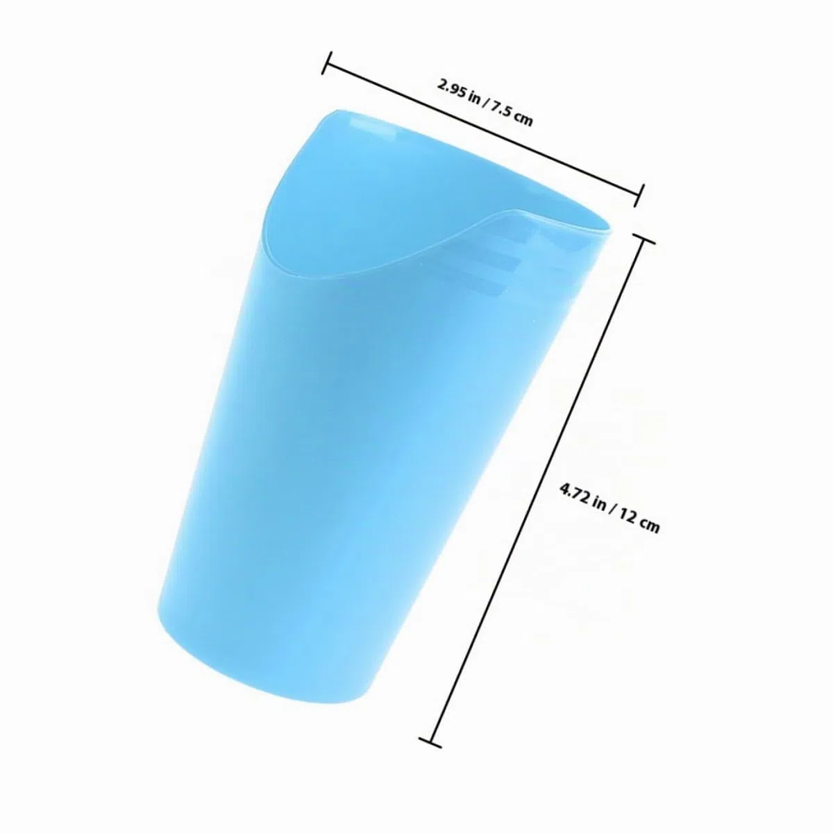 2 Pièces Tasse De Soins Aux Personnes Âgées Gobelet Anti-Déversement Ergonomique 4.72Oz Verres Adaptés Pour Dysphagie Patients Alités Et Handicapés