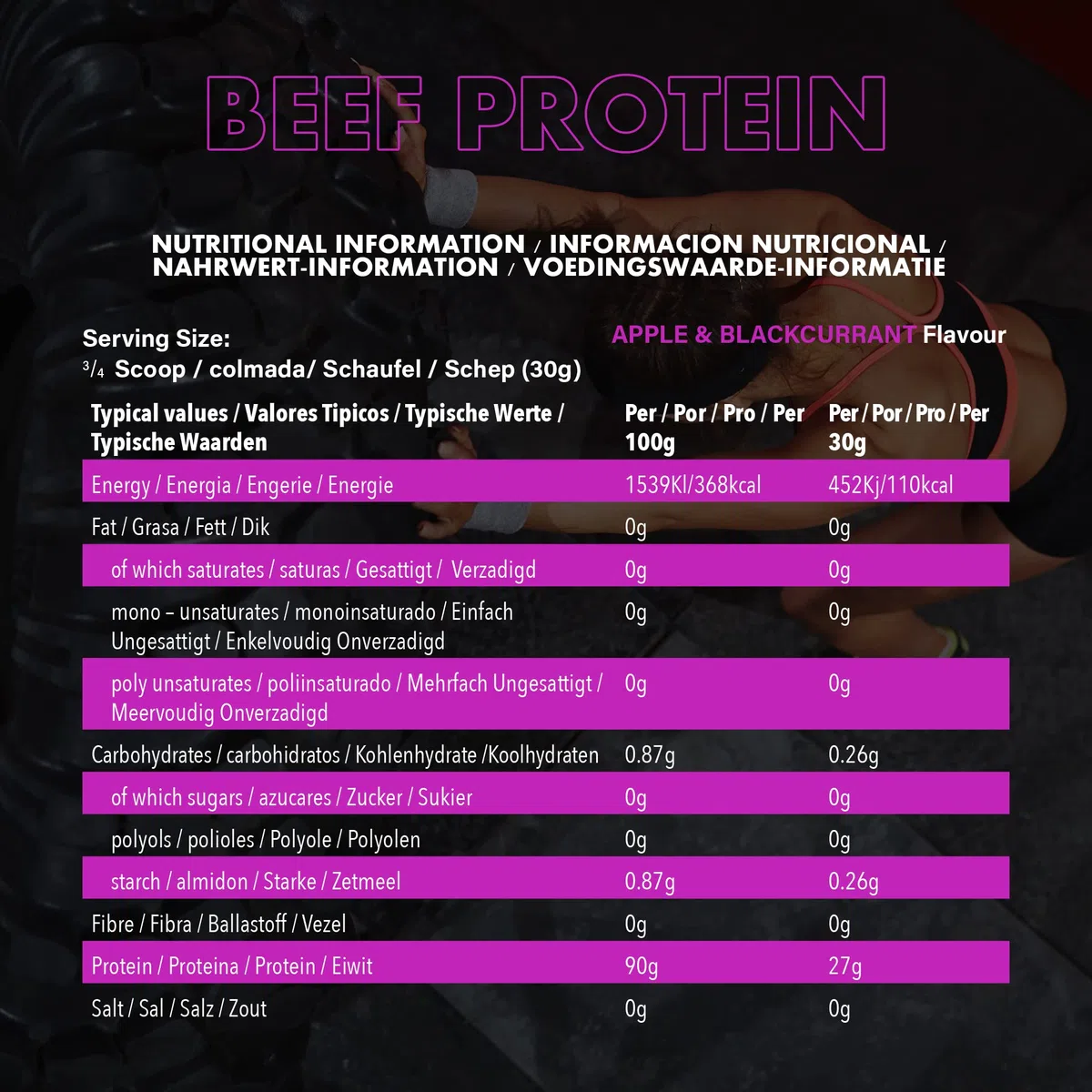 NXT Nutrition Beef Protein Isolate Powder - Protein Powder, Alternative to Whey Protein and Vegan Protein Powder, Halal, Lactose, Dairy, Gluten, and Soy Free - 1.8Kg Pineapple Blast