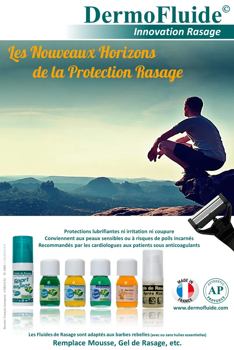 DermoFluide Fluide Peau Sensible Aloe Vera Bleu