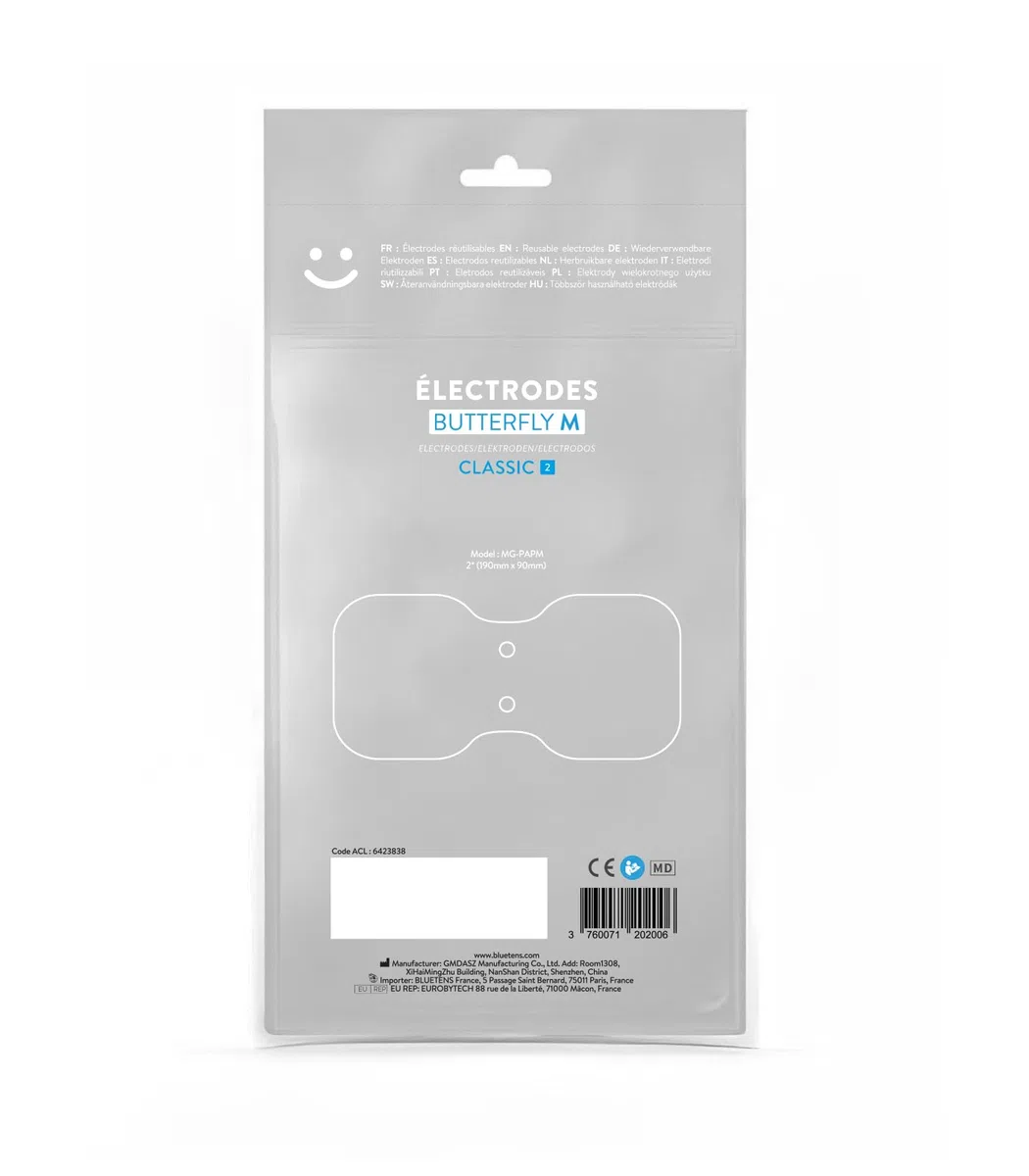 Bluetens Électrodes MG - Butterfly M (Lot de 2)