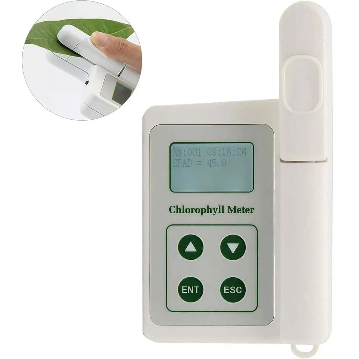 Tys-A Compteur De Chlorophylle Portable pour Tester La Chlorophylle des Plantes, Analyseur De Chlorophylle Portatif, Instrument Test De Nutrition des Plantes, Testeur De Chlorophylle