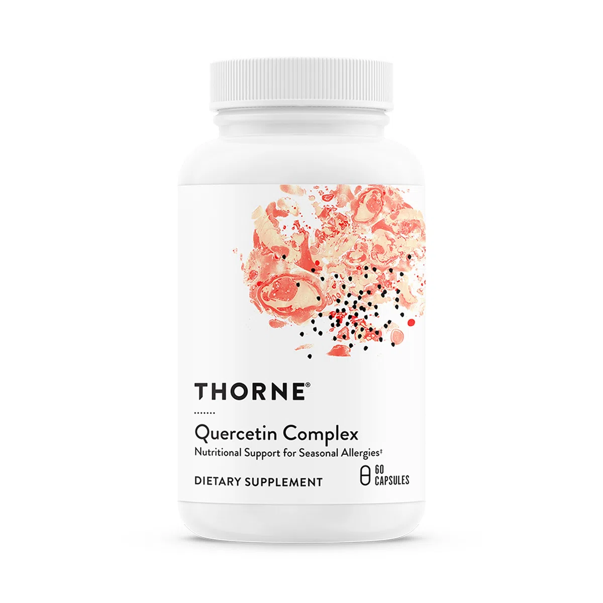 Thorne Quercetin Complex - Supplément de Quercétine Phytosome avec Bromélaïne - 60 Capsules