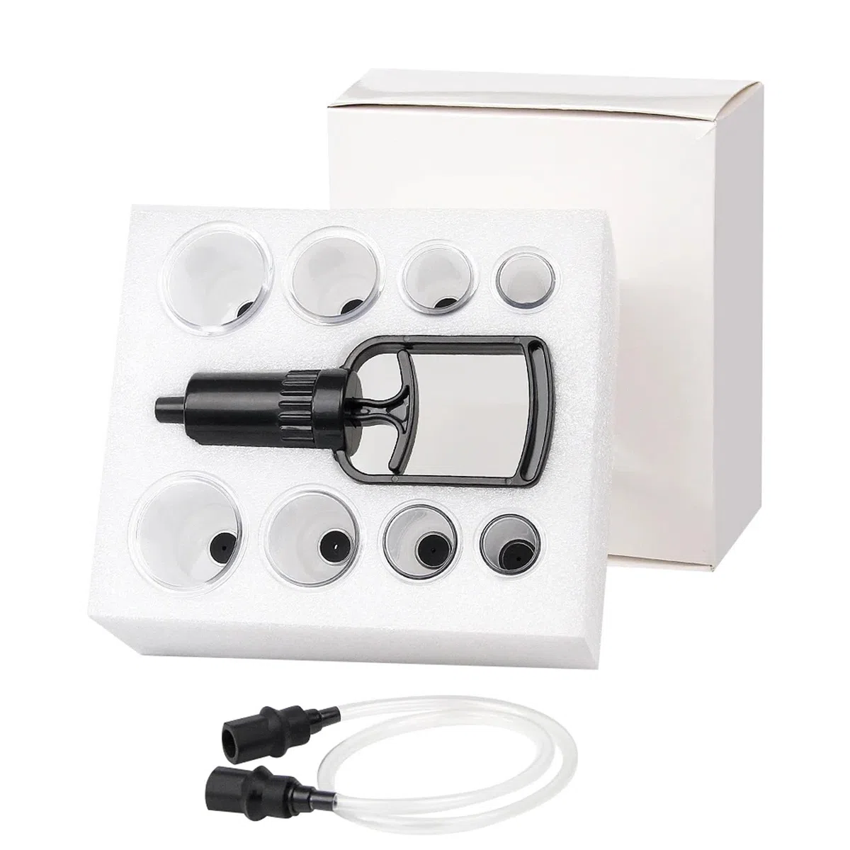 4 paires de ventouses de tétons sous vide, ensemble de stimulation mammaire, aspiration extrême, tétine SM, élargissement de tétine, jouet sexuel for femmes et couples