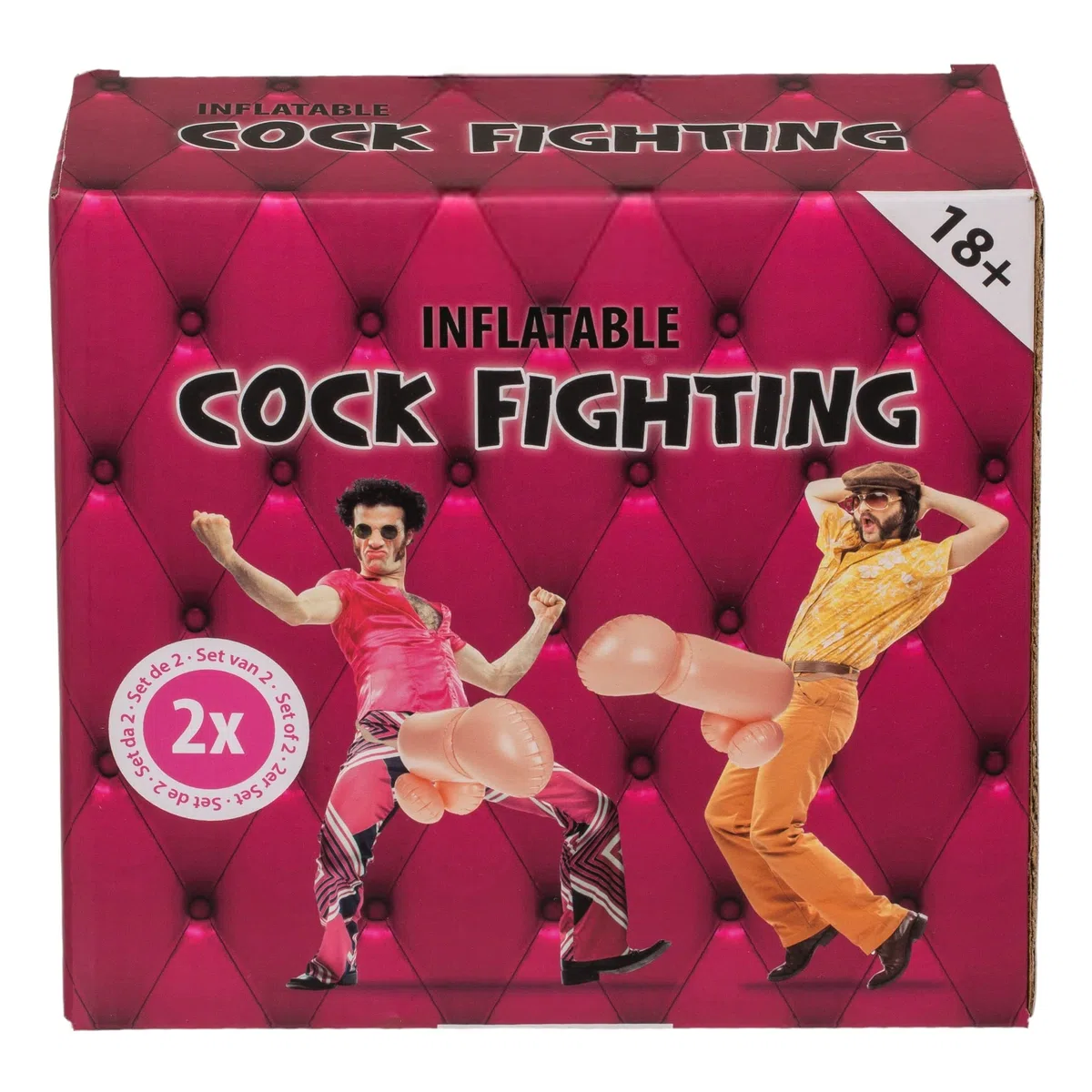 Jeu de 2 pièces de blague gonflable pénis pour adulte Jeu de fête pénis Combat Cock Fighting enterrement de vie de jeune fille