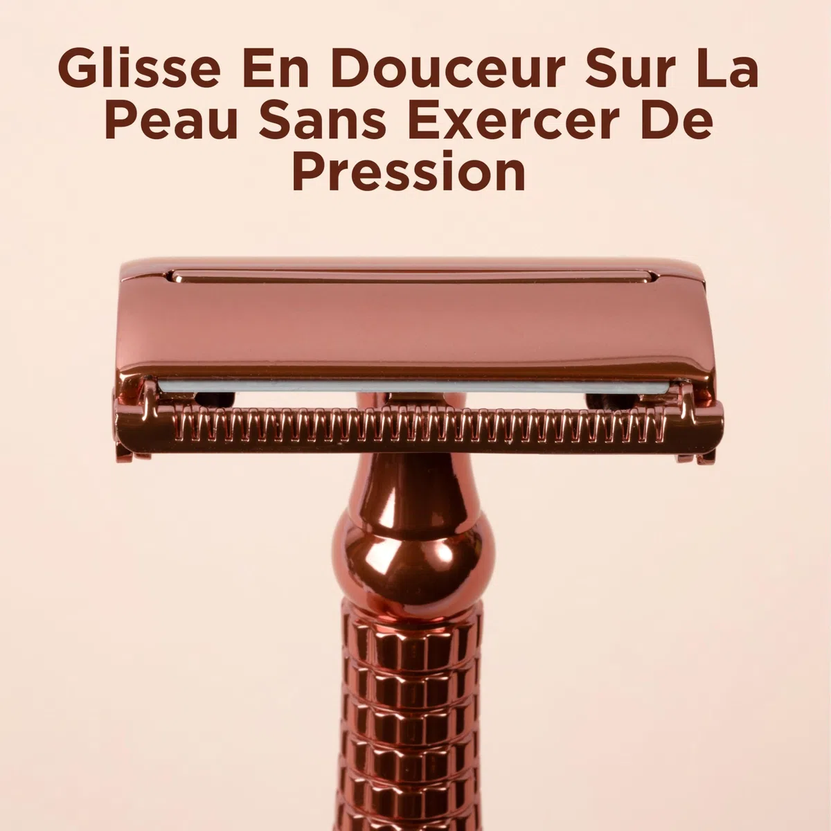 Wilkinson Sword Intuition Rose Gold rasoir pour femmes, pour la routine de soin, pack contenant 1 manche de rasoir réutilisable et 10 lames de rechange