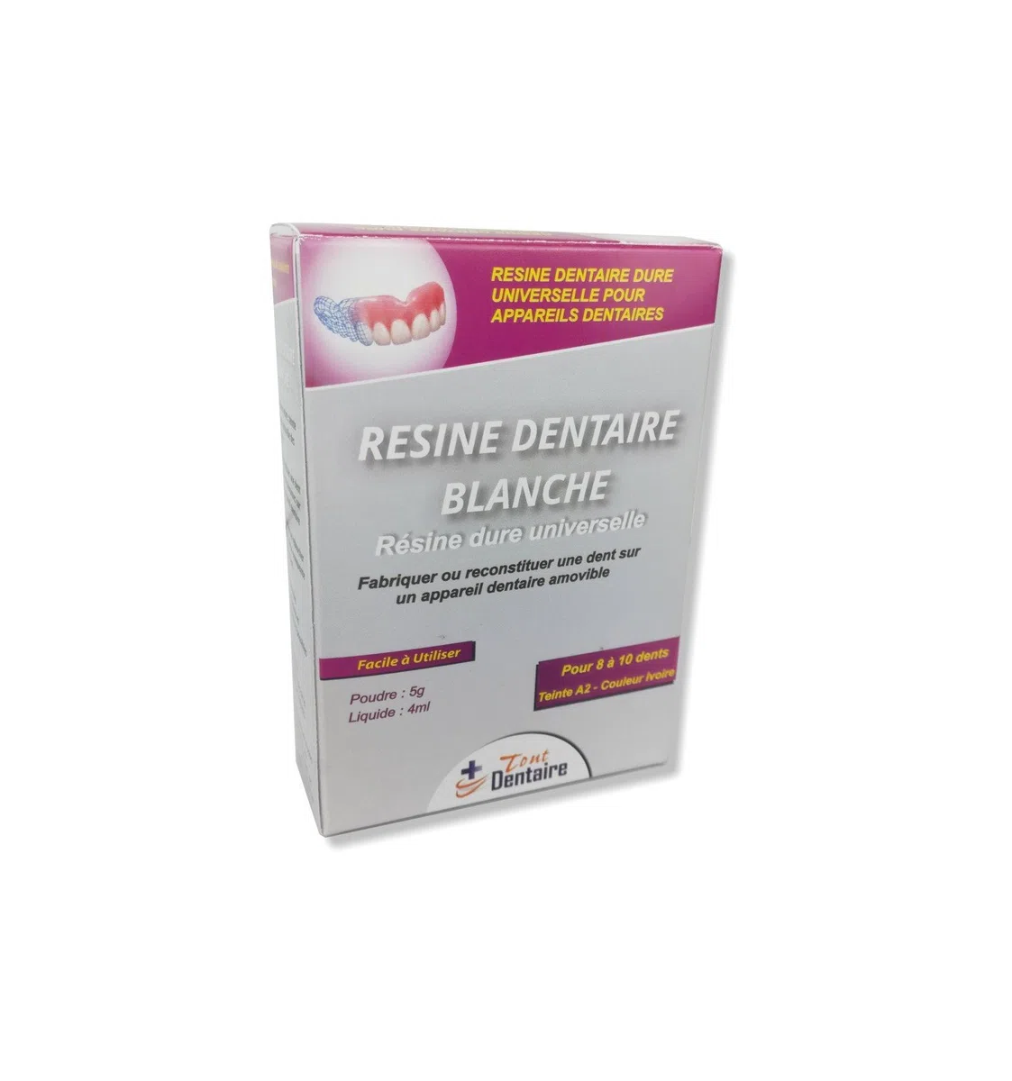 RESINE DENTAIRE BLANCHE