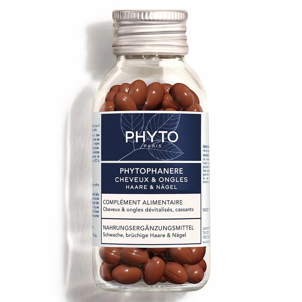 Phyto Phytophanere Complément alimentaire pour cheveux et ongles, 4 mois de traitement, 120 + 120 capsules