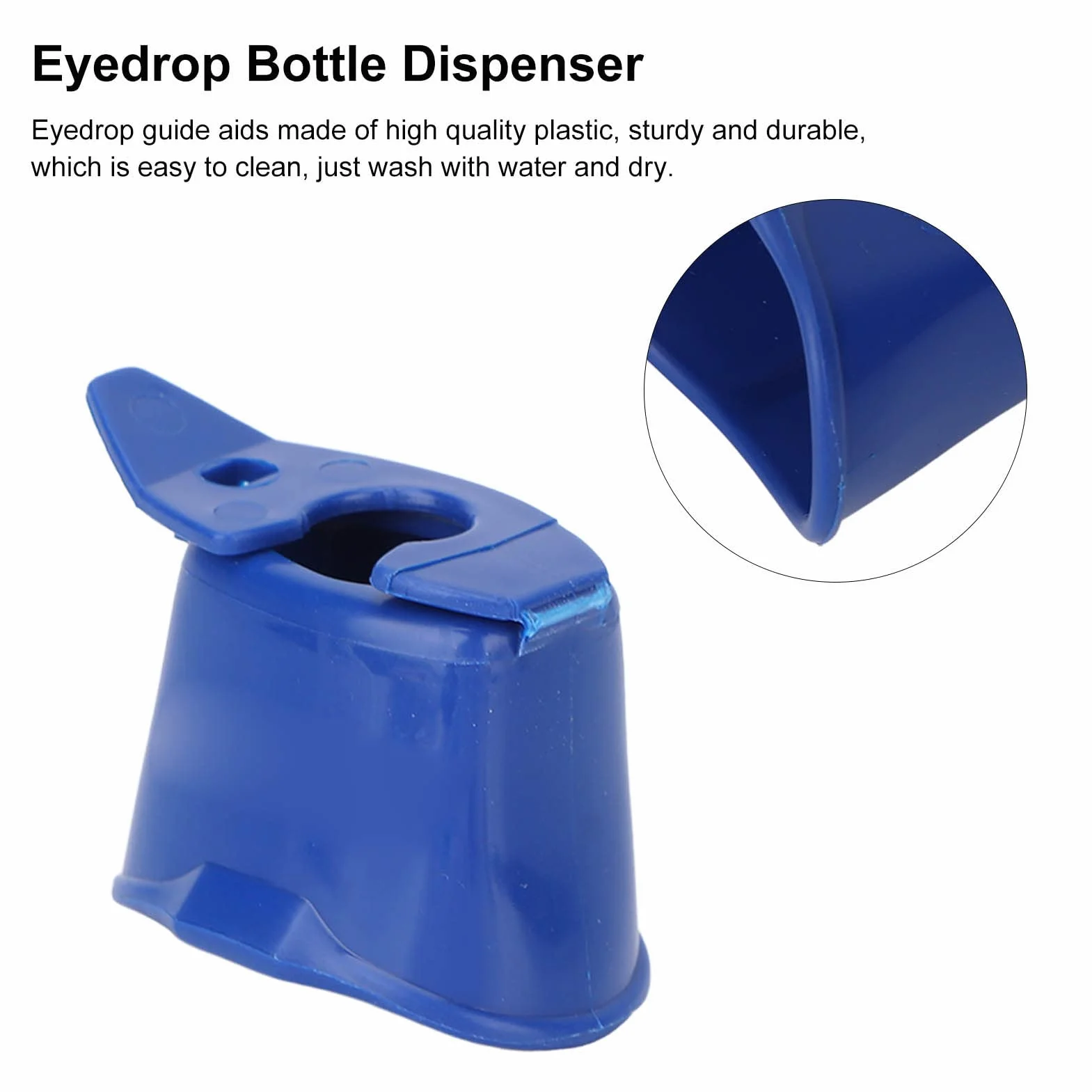 Applicateur portable pour gouttes oculaires, Outil guide et aide facile pour enfants