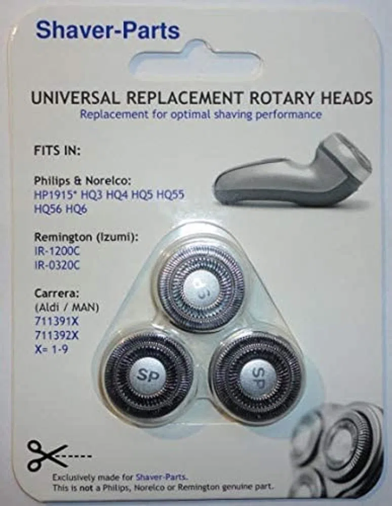 HQ3 HQ4 HQ5 HQ55 HQ56 HQ6 Têtes de rasage pour rasoirs Philips / Norelco