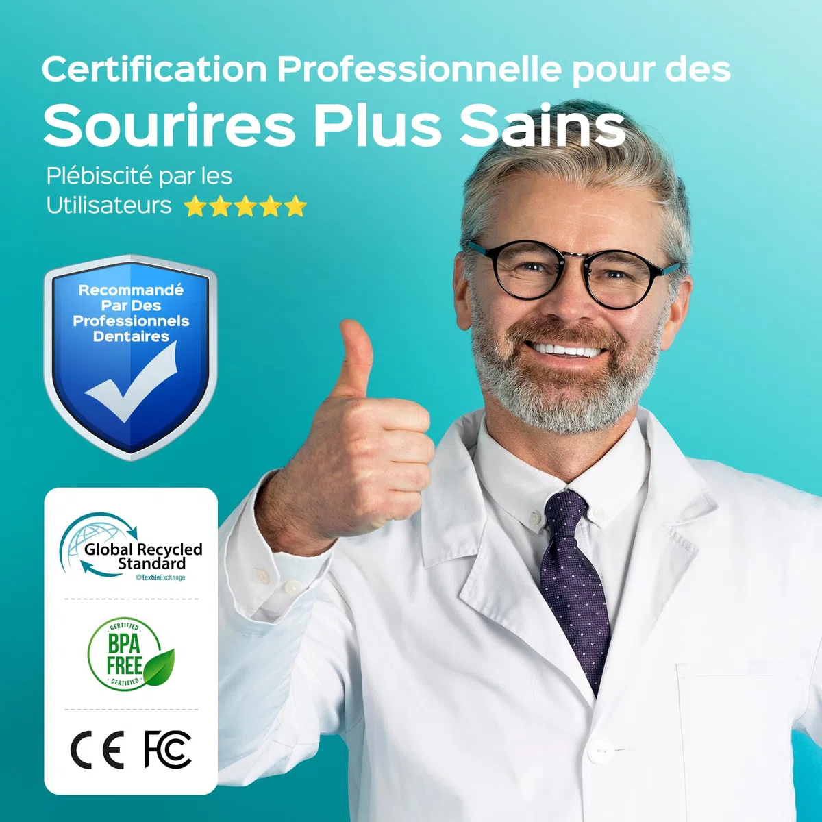 COSLUS C20 Jet Dentaire Hydropulseur Portable 300 ML Sans Fil Irrigateur Dentaire Hydropulseur Dentaire Double Débit d'eau Water Oral Flosser Étanche IPX7 Pour La Maison et Les Voyages Noir