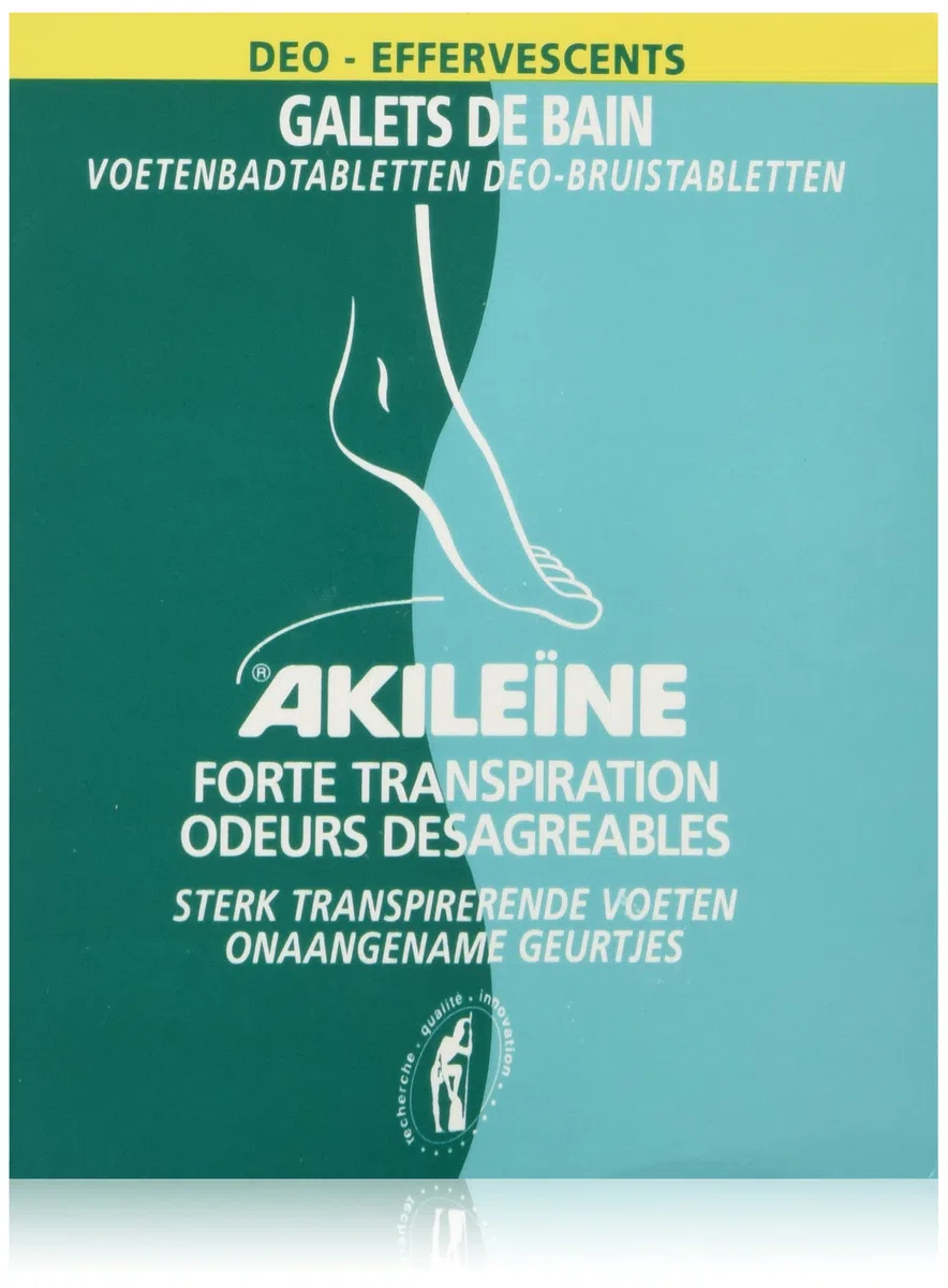 Akileïne-Galets De Bain Akileïne, Transpiration Et Odeurs Fortes